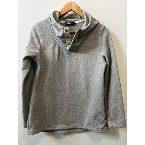 North Face gray pullover jacket women's size medium - Picture 1 of 6